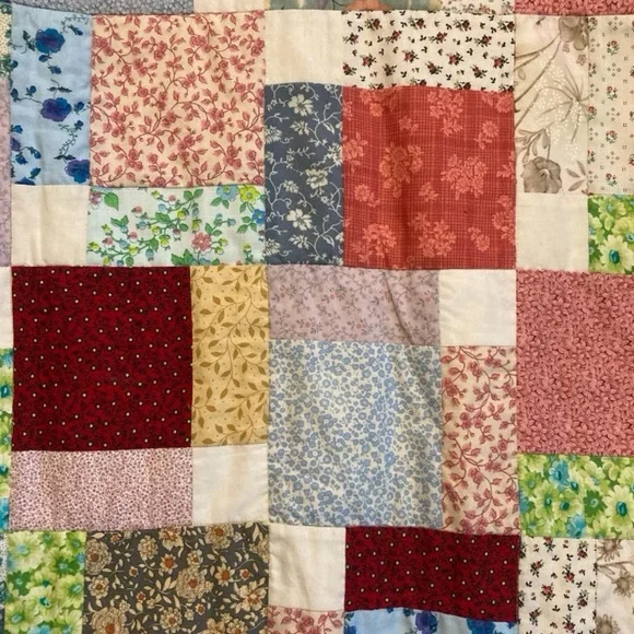 Handmade Patchwork Quilt Coat — Chore, Trench, Winter Jacket - Picture 11 of 13